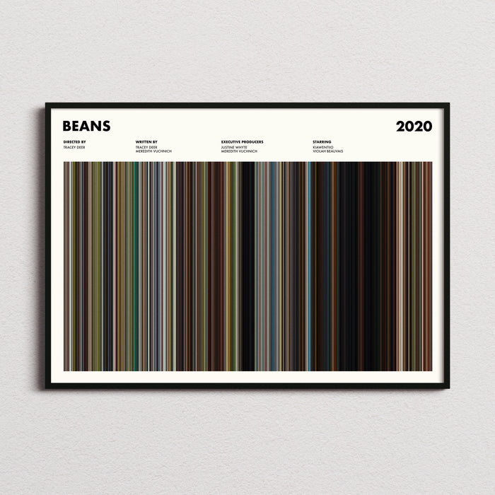 Beans Movie Barcode Poster