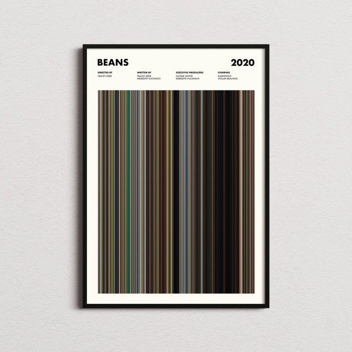 Beans Movie Barcode Poster
