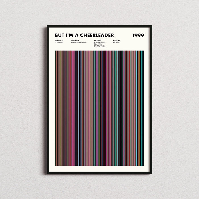 But I'm a Cheerleader Movie Barcode Poster