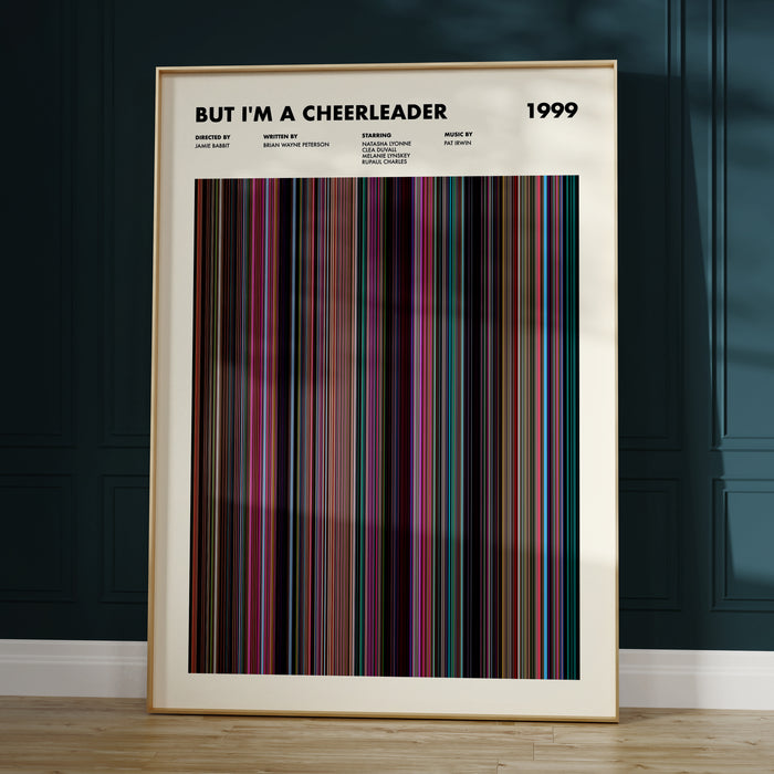 But I'm a Cheerleader Movie Barcode Poster