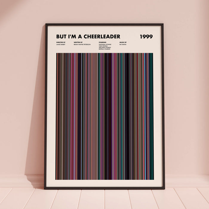 But I'm a Cheerleader Movie Barcode Poster