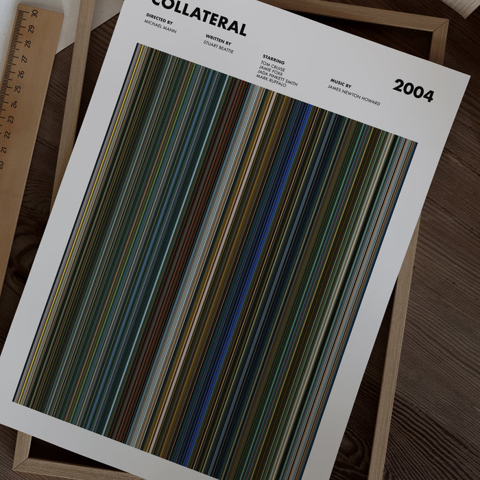 Collateral Movie Barcode Poster