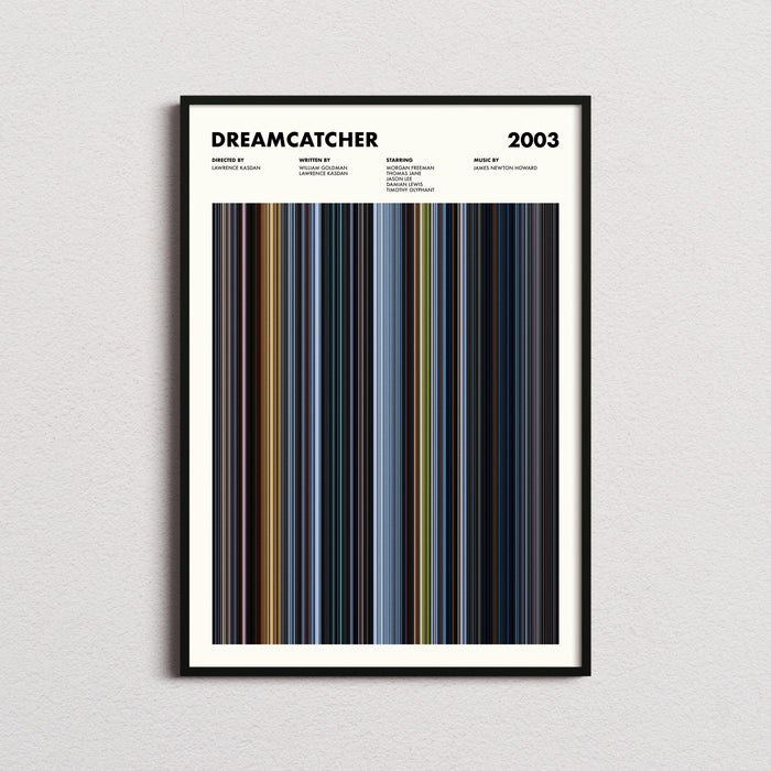 Dreamcatcher Movie Barcode Poster