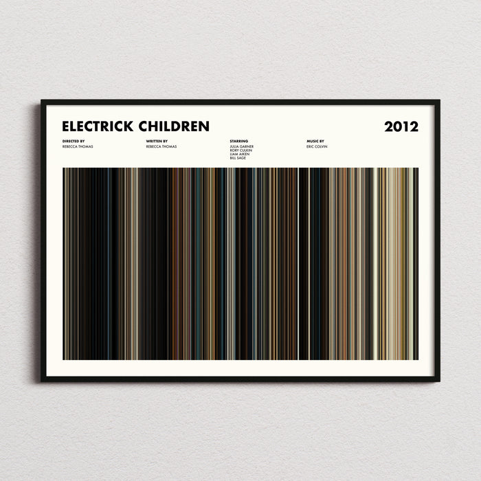 Electrick Children Movie Barcode Poster