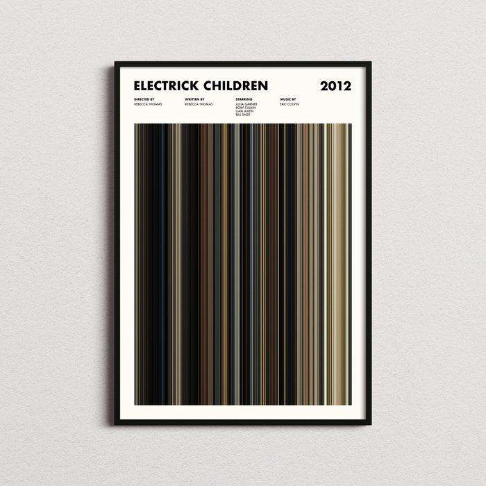 Electrick Children Movie Barcode Poster