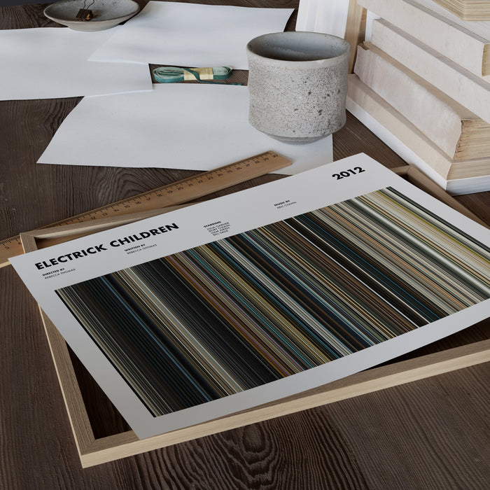 Electrick Children Movie Barcode Poster