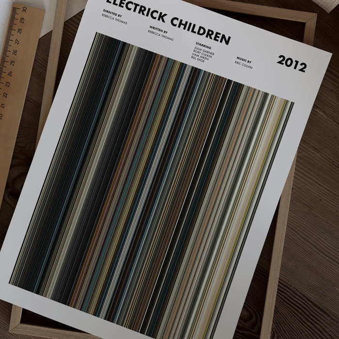 Electrick Children Movie Barcode Poster