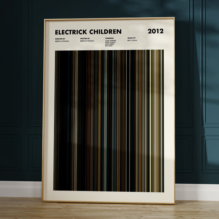 Electrick Children Movie Barcode Poster