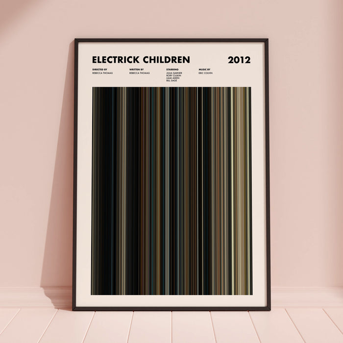 Electrick Children Movie Barcode Poster