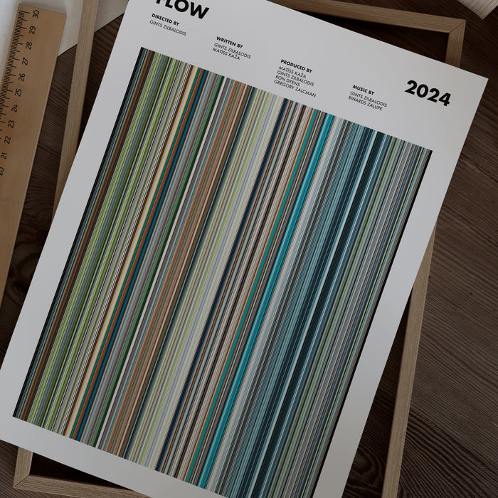 Flow Movie Barcode Poster