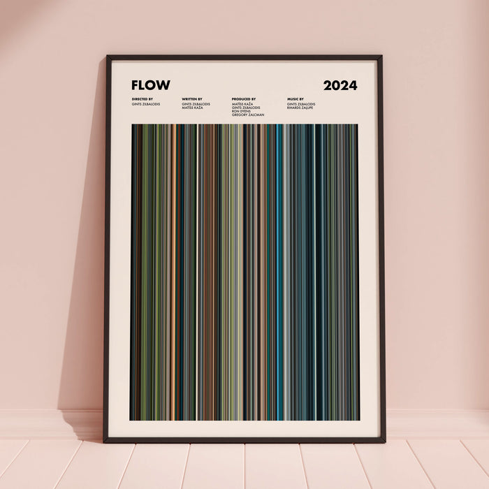 Flow Movie Barcode Poster