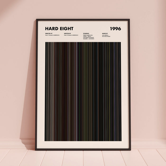 Hard Eight Movie Barcode Movie Barcode Poster