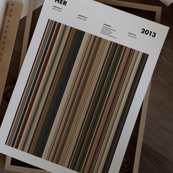 Her Movie Barcode Poster