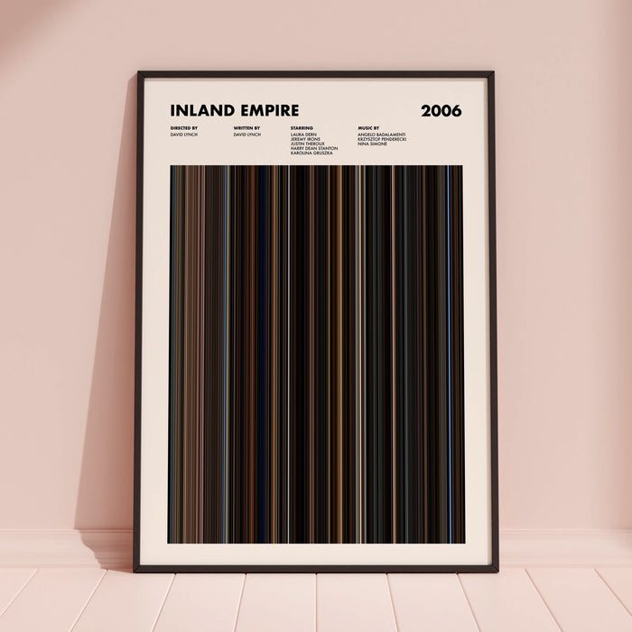 Inland Empire Movie Barcode Poster