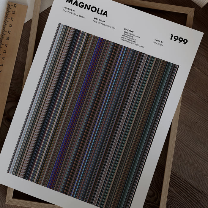 Magnolia Movie Barcode Poster