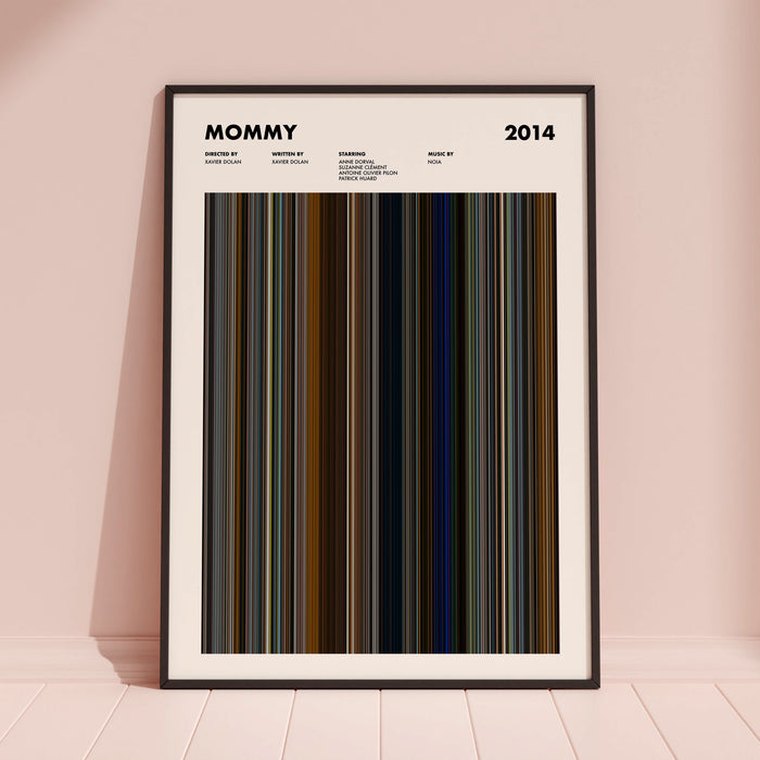 Mommy Movie Barcode Poster