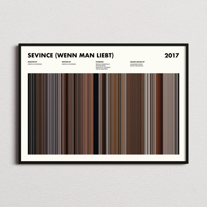 Sevince Movie Barcode Poster