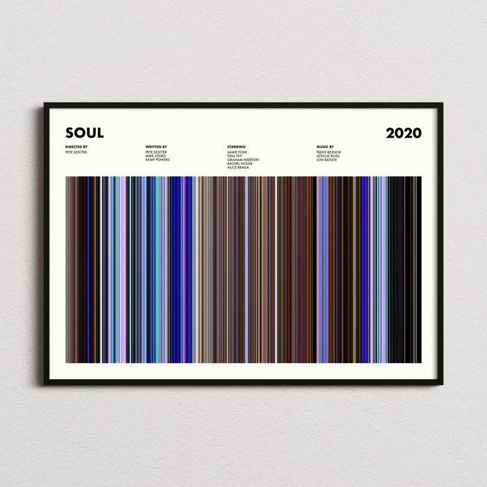 Soul Movie Barcode Poster