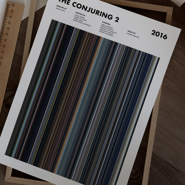 The Conjuring 2 Movie Barcode Poster