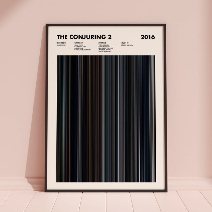 The Conjuring 2 Movie Barcode Poster