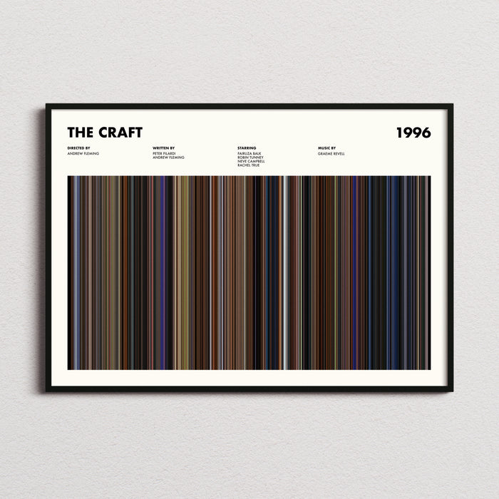 The Craft Movie Barcode Poster