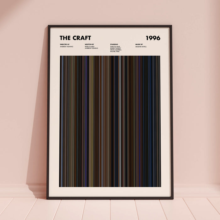 The Craft Movie Barcode Poster
