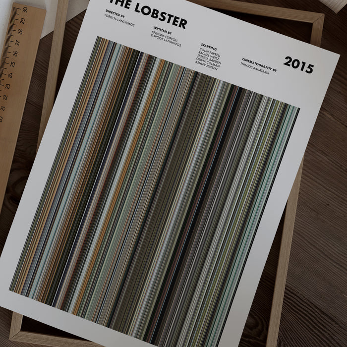 The Lobster Movie Barcode Poster