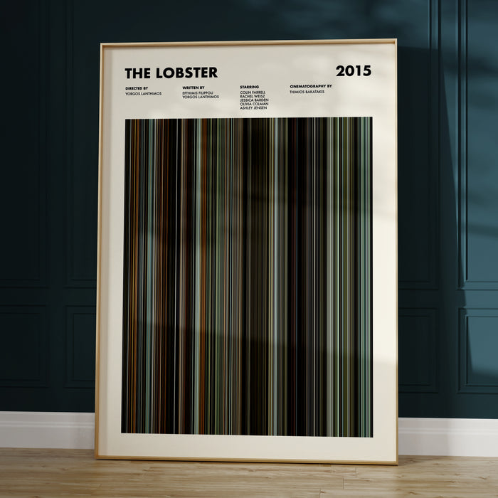 The Lobster Movie Barcode Poster
