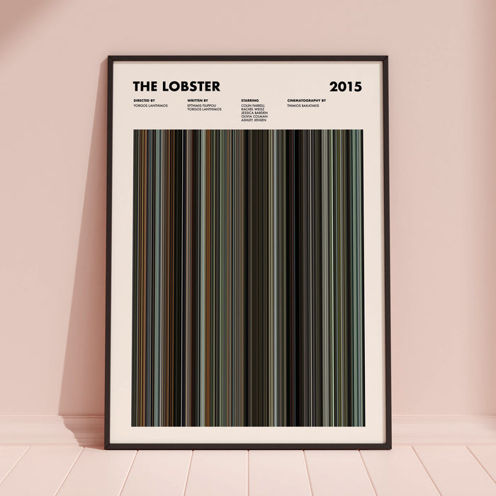 The Lobster Movie Barcode Poster