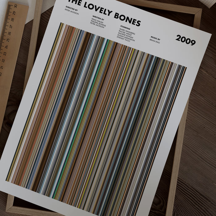 The Lovely Bones Movie Barcode Poster