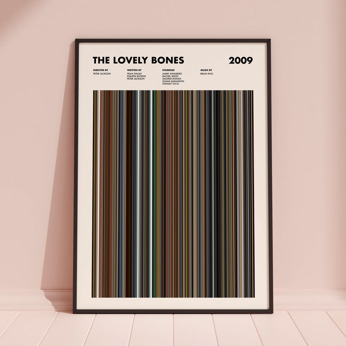 The Lovely Bones Movie Barcode Poster
