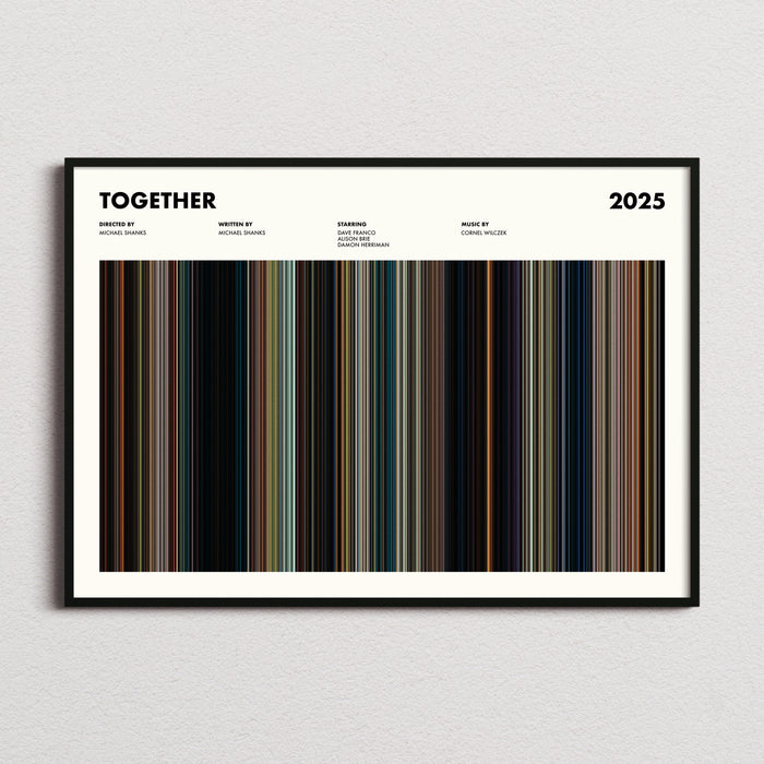 Together Movie Barcode Poster