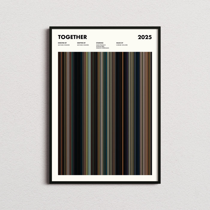 Together Movie Barcode Poster