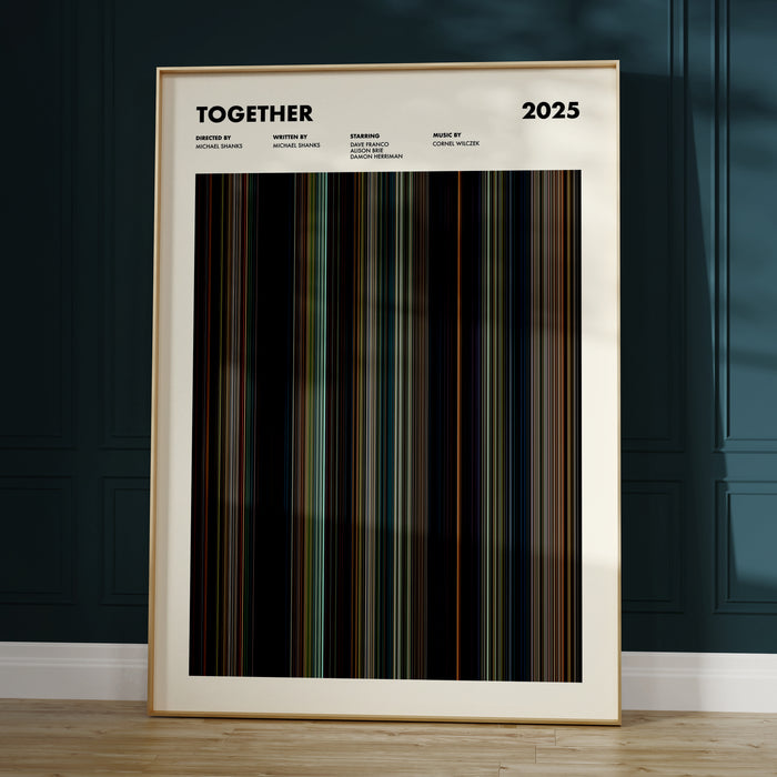 Together Movie Barcode Poster